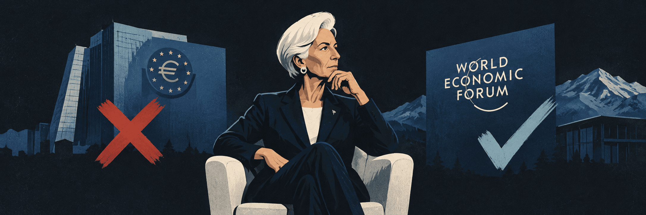 Odds of Christine Lagarde’s early ECB exit spike amid WEF links