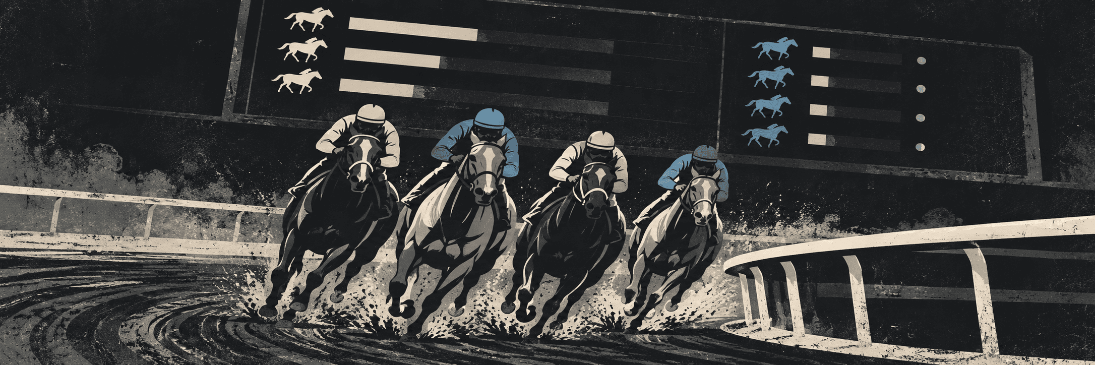 four horses