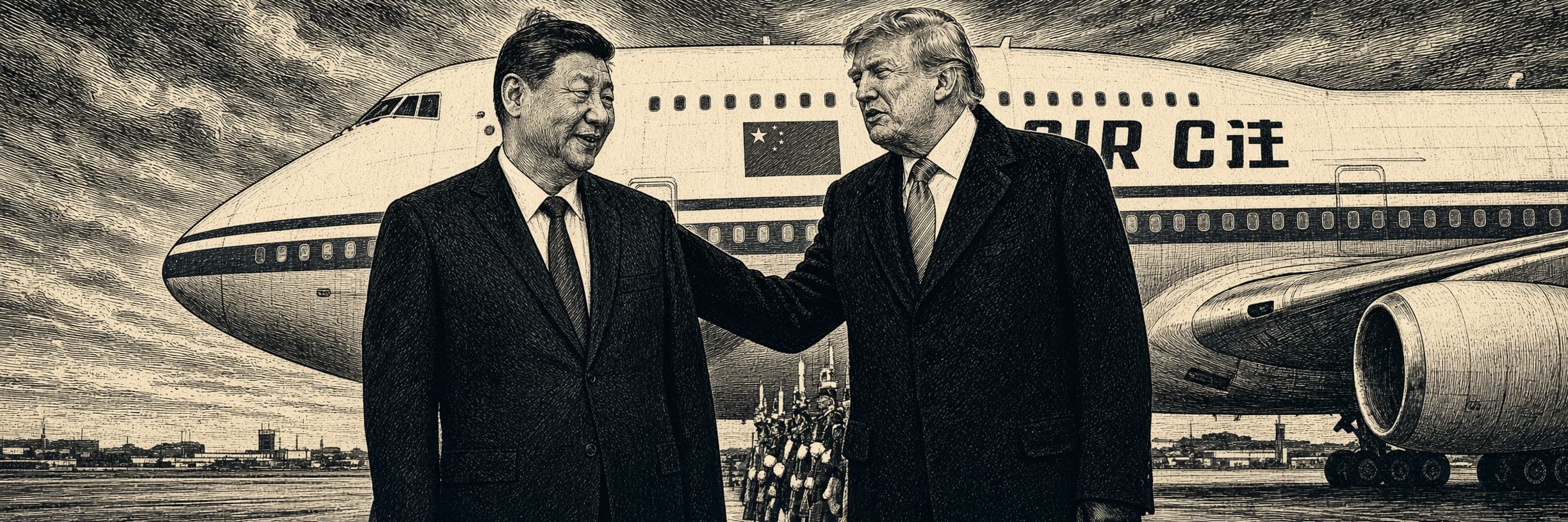 LIVE: What will Donald Trump say standing next to Xi Jinping?