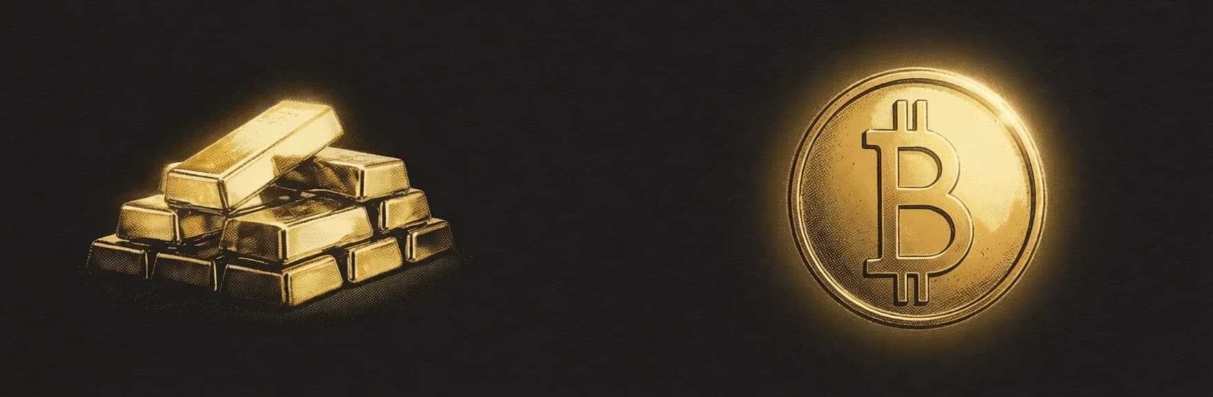 The boring boomer gold trade against Bitcoin pays 30%